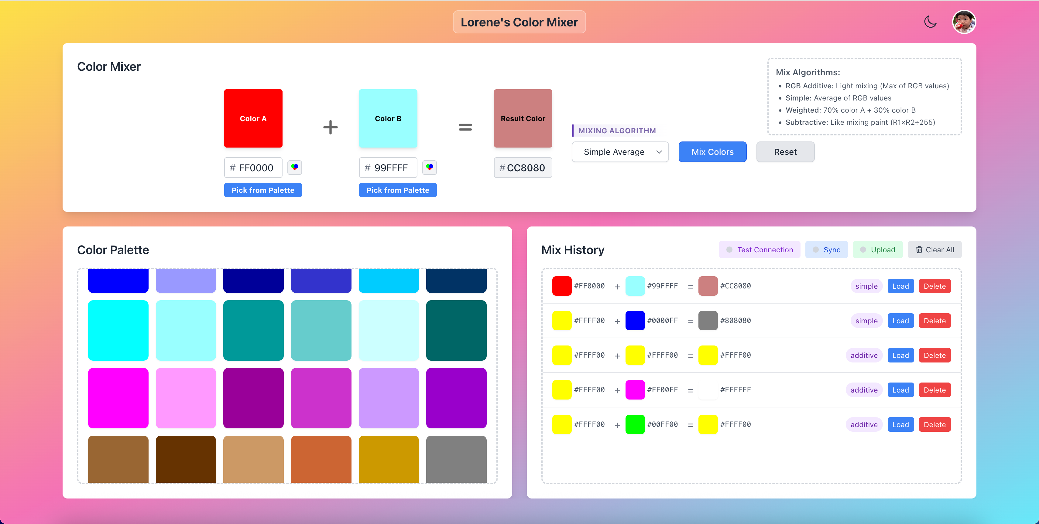Color Mix Buddy Preview